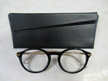 ◆S616.Christian Dior essence5F クリスチャン ディオール 7C5 イタリア製 眼鏡 メガネ 度入り/中古_画像10