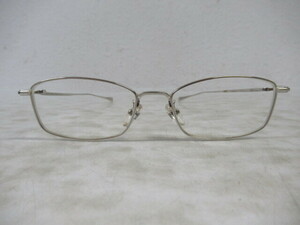 ◆S212.999.9 フォーナインズ S-147T 17D TITANIUM 日本製 眼鏡 メガネ 度入り/中古