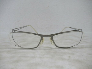 ◆S403.ZEROGRA ゼログラ ZEG-013 TTS β-TITANIUM 日本製 眼鏡 メガネ 度入り/中古