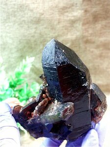 AAA級【魔除け】◆天然モリオン(黒水晶）クラスター179C6-36C84D