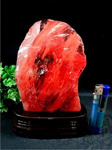 1170g 超綺麗★赤水晶原石179E3-33E43D