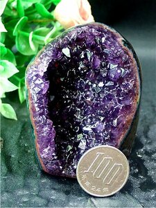 AAA class family jpy full * natural urug I production amethyst raw ore 179G3-117G279D