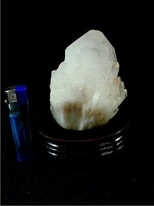 「在庫処分」◆超強いパワーヒマラヤ産天然パイナップル水晶クラスター170B6-86B21a