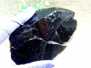 AAA級【魔除け】◆天然モリオン(黒水晶））&生石共生鉱178C3-51C22b
