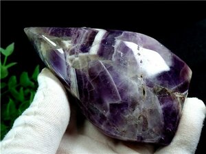「在庫処分」天然～愛の守護石～夢幻紫水晶アメジスト原石177G3-36G40D