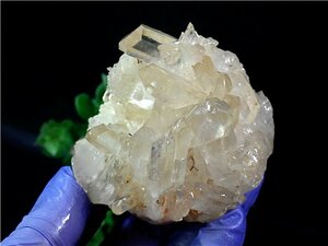 ◆超強いパワーヒマラヤ産天然水晶クラスター179B6-28B82W