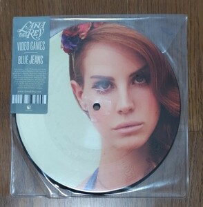 Lana Del Rey ピクチャーレコード VIDEO GAMES/BLUE JEANS EP 7inch Vinyl Hollywood Sadcore 