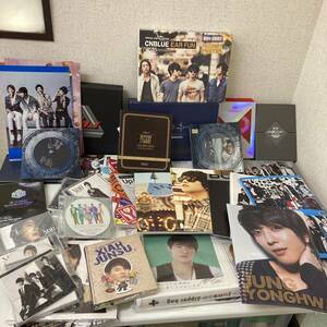 [5-62]K-POP CD DVD ファイル 写真集 韓国 東方神起 ジョン・ヨンファ CNBLUE 40点以上 まとめ売り