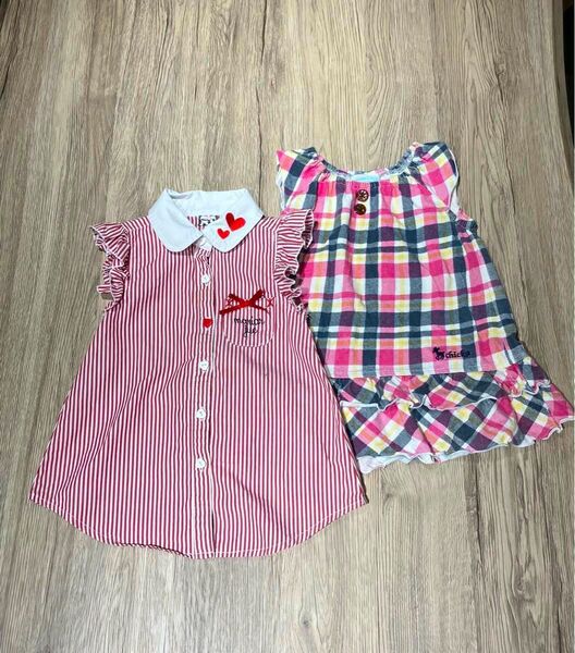 ●ベビー服 女の子ワンピースまとめ売り②●サイズ80