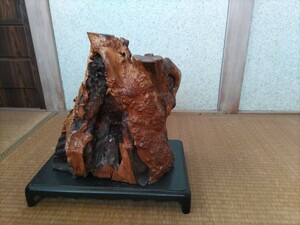 ◆置物/杉 インテリア 床の間