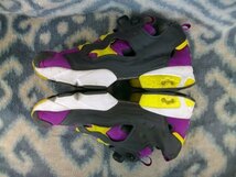 REEBOK INSTA PUMP FURY 30cm US12 紫黒黄 極美品？ リーボック インスタ ポンプ フューリー_画像8