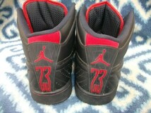 NIKE AIR JORDAN 1 14 RETRO MID? 31cm US13 黒赤 極美品 NBA マイケル エア ジョーダン Ⅰ １４ Chicago Bulls １ シカゴ ブルズ_画像4