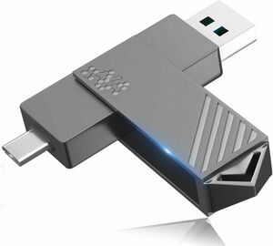 1TB USBメモリ タイプc&USB-A 2in1 Type-C 外付けメモリ