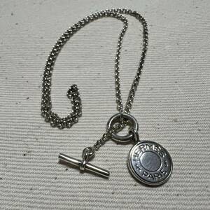 HERMES Hermes Serie amyu let necklace Ag925 Silver silver she-n Dunk ru