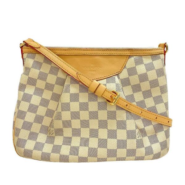 LOUIS VUITTON/ルイヴィトン ビトン N41113 シラクーサPM ダミエ レザー ショルダーバッグ アズール レディース ブランド