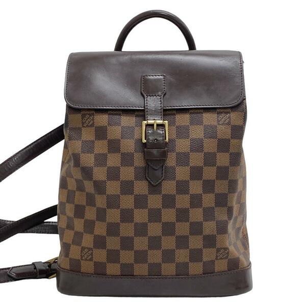 LOUIS VUITTON/ルイヴィトン ビトン N51132 ソーホー ダミエエベヌ レザー リュック・デイパック ブラウン レディース ブランド