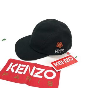 KENZO/ケンゾー 5AC5AC401F33 コットン キャップ ブラック ユニセックス ブランド