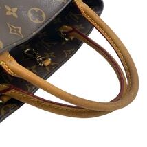 LOUIS VUITTON/ルイヴィトン ビトン M41067 モンテーニュGM モノグラム レザー ハンドバッグ ブラウン レディース ブランド_画像8