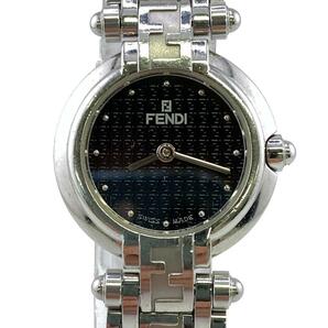 FENDI/フェンディ 018 750L 127 クォーツ ステンレススチール 腕時計 シルバー レディース ブランド