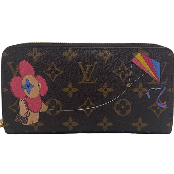 LOUIS VUITTON/ルイヴィトン ビトン M69054 ジッピー・ウォレット ヴィヴィエンヌ モノグラム レザー 長財布 ブラウン レディース ブランド