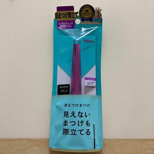 デジャヴュ ラッシュアップ マスカラE ブラック　塗るつけまつげ