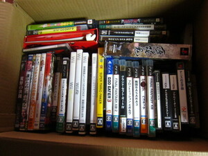  operation not yet verification * nostalgia. DVD other game soft PSP,PS3,DS,PS2,WII soft other large amount 50 pcs set 