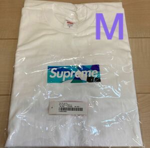 Supreme Emilio Pucci Box Logo Tee White / Blue M