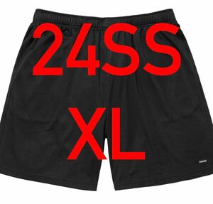 Supreme Small Box Baggy Mesh Short 黒　XL