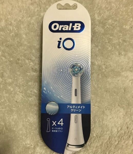 【正規品・送料無料】Braun Oral-B iO アルティメイトクリーン 替えブラシ 4本入り