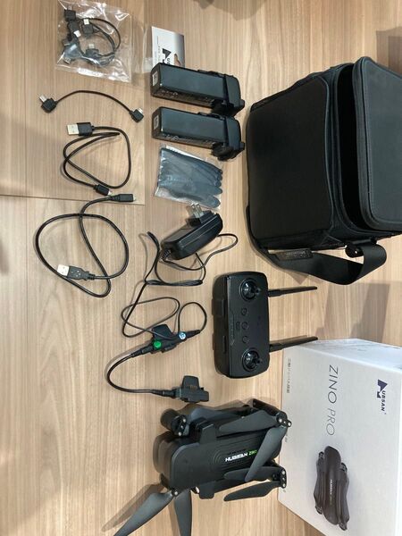 ジャンク品 HUBSAN ドローン ZINO PRO + ほぼ新品