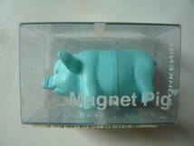 Magnet Pig ピッグ　メモホルダー　２個セット　新品、未使用品　かわいいブタさんのマグネット おしりにハート_画像10