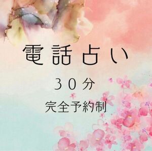 電話占い恋愛・復縁・仕事のお悩み◆現役電話占い師30分 本質を知る占い*