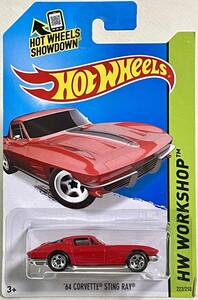 ホットウィール（ HOT WHEELS ）1964 シボレー コルベット スティングレイ