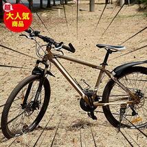 自転車 フェンダー クロスバイクマッドガード 簡単取り付き 泥除け サイクル アクセサリー_画像5