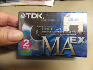TDK MA-EX 64 2本パック 未使用 　メタルカセットテープ 