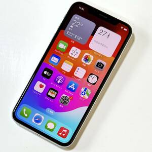 Apple SIMフリー iPhone Xs シルバー 256GB NTE12J/A iOS17.4.1 アクティベーションロック解除済