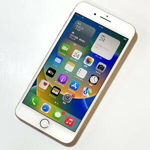 SIMフリー iPhone 8 Plus ゴールド 64GB MQ9M2J/A バッテリー最大容量92％ アクティベーションロック解除済