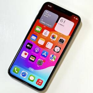 SIMフリー iPhone Xs スペースグレイ 64GB 3D922J/A バッテリー最大容量89％ アクティベーションロック解除済