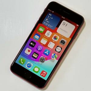 SIMフリー iPhone SE (第3世代) (PRODUCT)RED Special Edition 128GB MMYH3J/A バッテリー最大容量100％ アクティベーションロック解除済