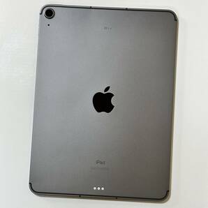 (極美品) Apple SIMフリー iPad Air (第4世代) スペースグレイ 64GB MYGW2J/A Wi-Fi+Cellular アクティベーションロック解除済 刻印有の画像7