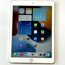 Apple iPad Air 2 ゴールド 128GB MH1G2J/A Wi-Fi+Cellular A1567 iOS15.8.2 アクティベーションロック解除済_画像1