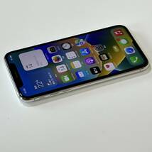 SIMフリー iPhone X シルバー 64GB MQAY2J/A バッテリー最大容量100% アクティベーションロック解除済_画像7