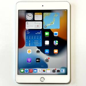 Apple iPad mini 4 серебряный 16GB MK6K2J/A Wi-Fi модель iOS15.8.2 Acty беж .n разблокирован 