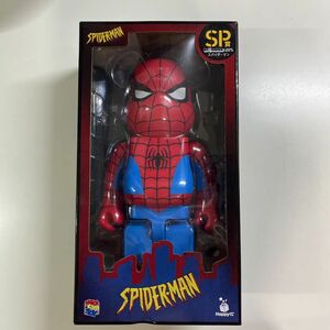 ベアブリック　400％　スパイダーマン　SP賞　メディコムトイ　Happyくじ