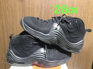 28㎝ US10 Stussy × NIKE AIR PENNY Ⅱ SP Black 国内正規品 ナイキ ステューシー エアペニー