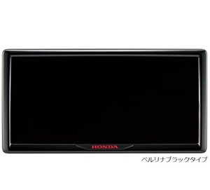  【新品未使用】ホンダ純正品 ライセンスフレーム前後セット　ベルリナブラック (ナンバーフレーム　ＮBOX NVAN NONE S660 VEZELFREED　他