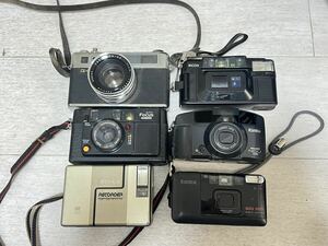 Konica Ricoh Yashicaフィルムカメラ まとめ6台★動作未確認★