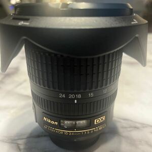 【1円スタート】Nikon DX AF-S 10-24mm 美品！