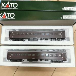 【1円スタート】KATO HOゲージ 鉄道模型 カトー 茶 スハ43 1-506