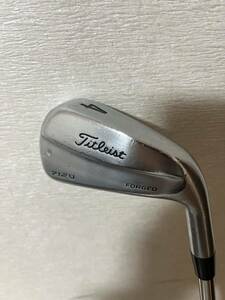 【中古】タイトリスト　ユーテリティ　アイアン型　712U FORGED 4番　シャフト　MODUS3 N．S.PRO 120 TX